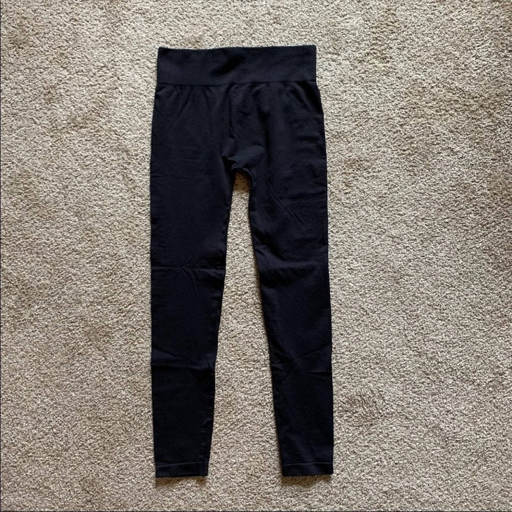 Black Highwaisted Seamless Leggings